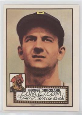 1983 Topps 1952 Reprint Series - [Base] #197 - George Strickland