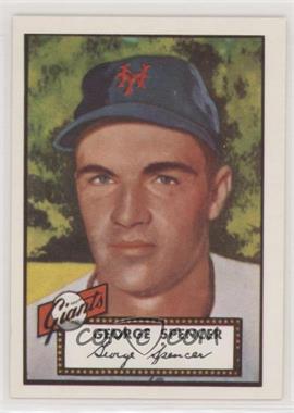 1983 Topps 1952 Reprint Series - [Base] #346 - George Spencer