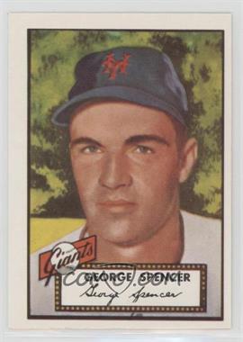 1983 Topps 1952 Reprint Series - [Base] #346 - George Spencer