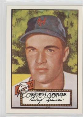 1983 Topps 1952 Reprint Series - [Base] #346 - George Spencer