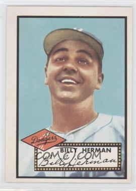 1983 Topps 1952 Reprint Series - [Base] #394 - Billy Herman
