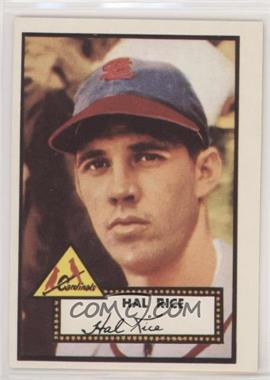 1983 Topps 1952 Reprint Series - [Base] #398 - Hal Rice