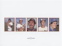 Dennis Eckersley, Ken Singleton, Fred Lynn, Storm Davis, Floyd Bannister