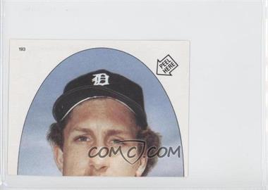 1983 Topps Album Stickers - [Base] #193 - Lance Parrish