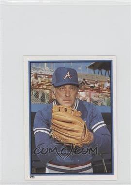 1983 Topps Album Stickers - [Base] #218 - Phil Niekro