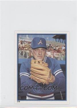 1983 Topps Album Stickers - [Base] #218 - Phil Niekro