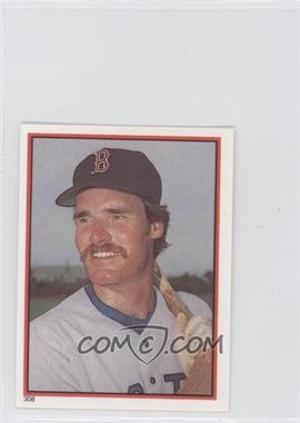 1983 Topps Album Stickers - [Base] #308 - Wade Boggs