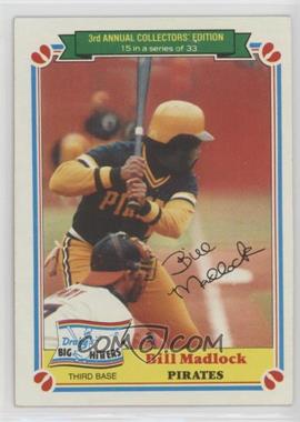 1983 Topps Drake's Big Hitters - [Base] #15 - Bill Madlock