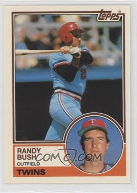 1983 Topps Traded - [Base] #17T - Randy Bush