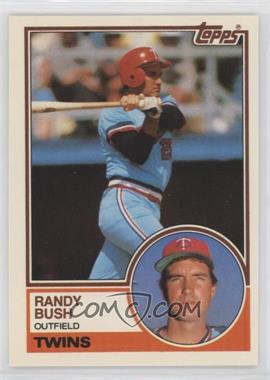 1983 Topps Traded - [Base] #17T - Randy Bush