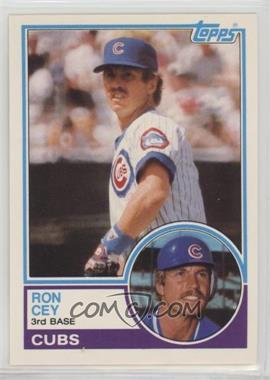 1983 Topps Traded - [Base] #19T - Ron Cey