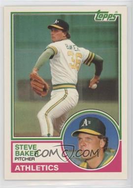 1983 Topps Traded - [Base] #6T - Steve Baker