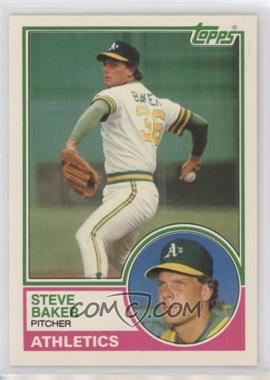 1983 Topps Traded - [Base] #6T - Steve Baker