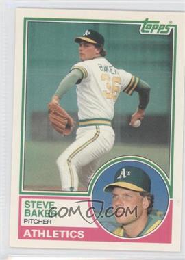 1983 Topps Traded - [Base] #6T - Steve Baker