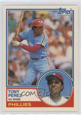 1983 Topps Traded - [Base] #85T - Tony Perez