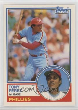 1983 Topps Traded - [Base] #85T - Tony Perez