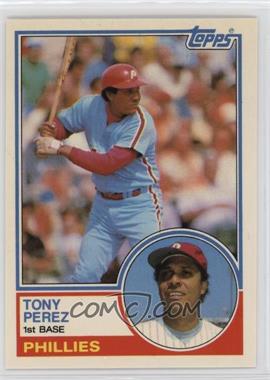 1983 Topps Traded - [Base] #85T - Tony Perez