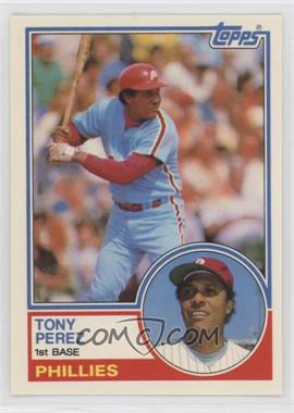 1983 Topps Traded - [Base] #85T - Tony Perez