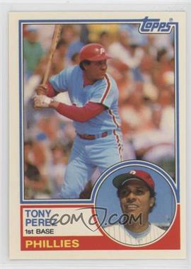 1983 Topps Traded - [Base] #85T - Tony Perez