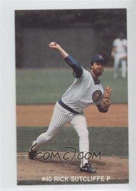 1984 7up Chicago Cubs - [Base] #40 - Rick Sutcliffe