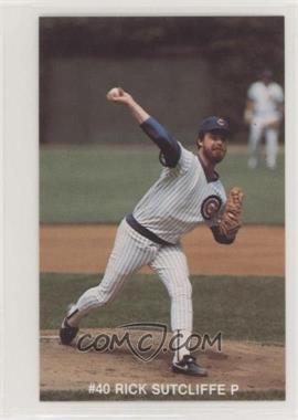 1984 7up Chicago Cubs - [Base] #40 - Rick Sutcliffe