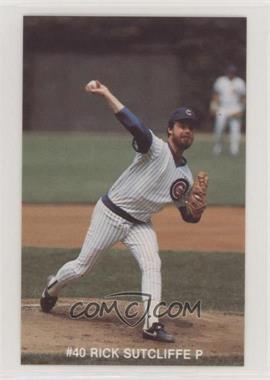 1984 7up Chicago Cubs - [Base] #40 - Rick Sutcliffe