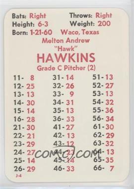 1984 APBA Baseball 1983 Season - [Base] #_ANHA - Andy Hawkins