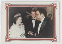 Willie Mays, Queen Elizabeth, Ronald Reagan