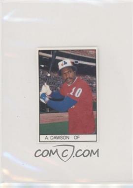 1984 All-Star Game Program Inserts - [Base] #_ANDA - Andre Dawson