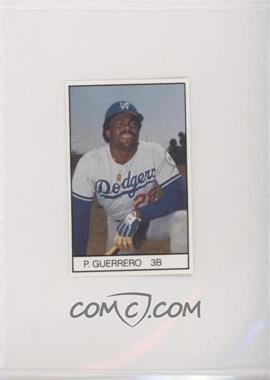 1984 All-Star Game Program Inserts - [Base] #_PEGU - Pedro Guerrero