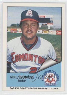 1984 Cramer Pacific Coast League - [Base] #114 - Mike Browning