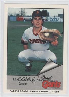 1984 Cramer Pacific Coast League - [Base] #20 - Randy Gomez