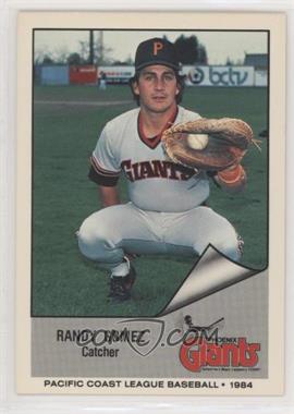 1984 Cramer Pacific Coast League - [Base] #20 - Randy Gomez