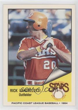 1984 Cramer Pacific Coast League - [Base] #230 - Rick Lancellotti