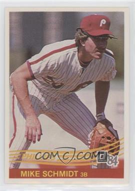 1984 Donruss - [Base] #183 - Mike Schmidt