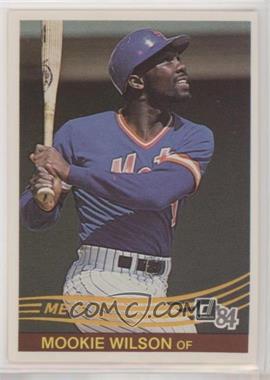 1984 Donruss - [Base] #190 - Mookie Wilson