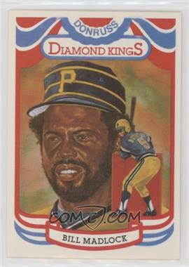 1984 Donruss - [Base] #20.1 - Diamond Kings - Bill Madlock ("Perez-Steel" on Back)