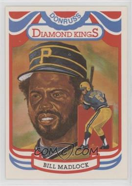 1984 Donruss - [Base] #20.1 - Diamond Kings - Bill Madlock ("Perez-Steel" on Back)