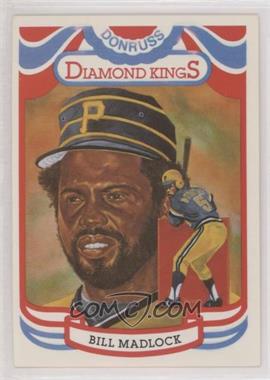 1984 Donruss - [Base] #20.1 - Diamond Kings - Bill Madlock ("Perez-Steel" on Back)