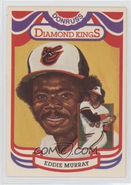 1984 Donruss - [Base] #22.2 - Diamond Kings - Eddie Murray ("Perez-Steele" on Back)