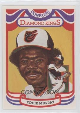 1984 Donruss - [Base] #22.2 - Diamond Kings - Eddie Murray ("Perez-Steele" on Back)