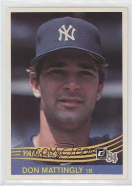 1984 Donruss - [Base] #248.1 - Don Mattingly