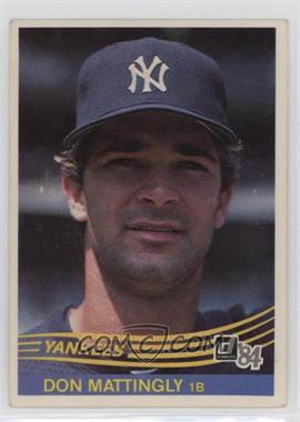 1984 Donruss - [Base] #248.1 - Don Mattingly [EX to NM]