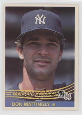 1984 Donruss - [Base] #248.1 - Don Mattingly