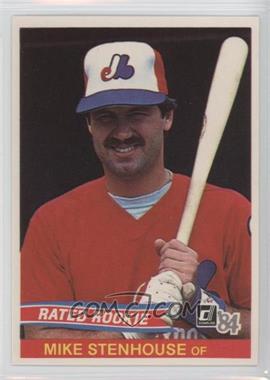 1984 Donruss - [Base] #29.2 - Rated Rookie - Mike Stenhouse (Has Card Number)