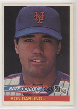 1984 Donruss - [Base] #30.1 - Rated Rookie - Ron Darling (No Card Number on Back) [EX to NM]