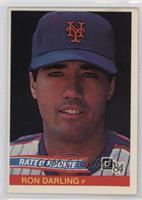 Rated Rookie - Ron Darling (No Card Number on Back)