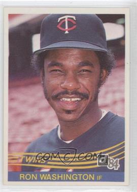 1984 Donruss - [Base] #391 - Ron Washington