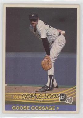 1984 Donruss - [Base] #396 - Rich Gossage [EX to NM]