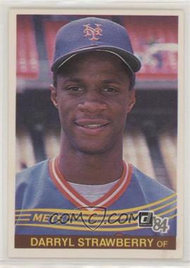 1984 Donruss - [Base] #68 - Darryl Strawberry [Good to VG‑EX]